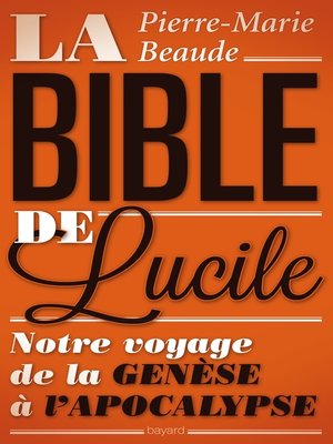 cover image of La Bible de Lucile
